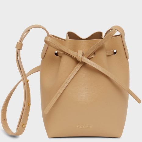 Women's Mansur Gavriel Mini Mini Bucket Bags Light Brown | AU 7462GK